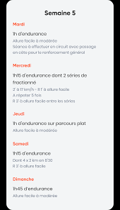 plan marathon 3h15 4 séances