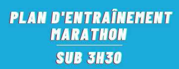 plan marathon 4h 8 semaines