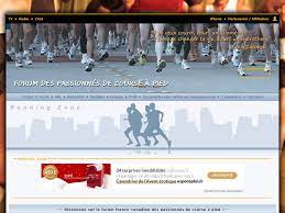 course à pied forum