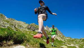 course a pied en montagne