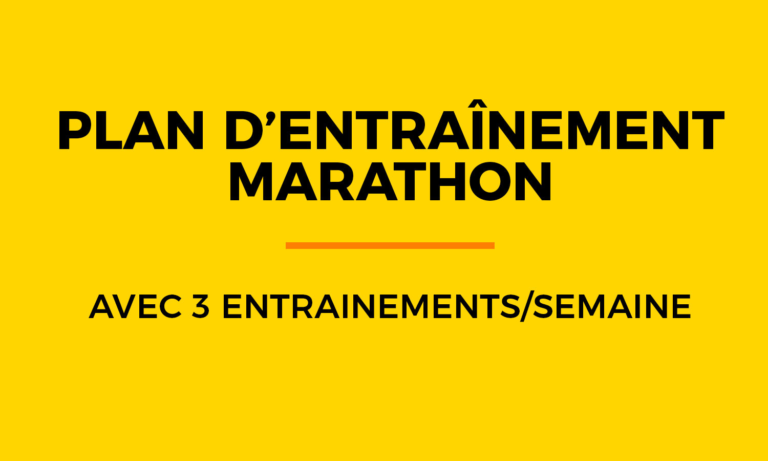 plan entrainement marathon 3h15 10 semaines