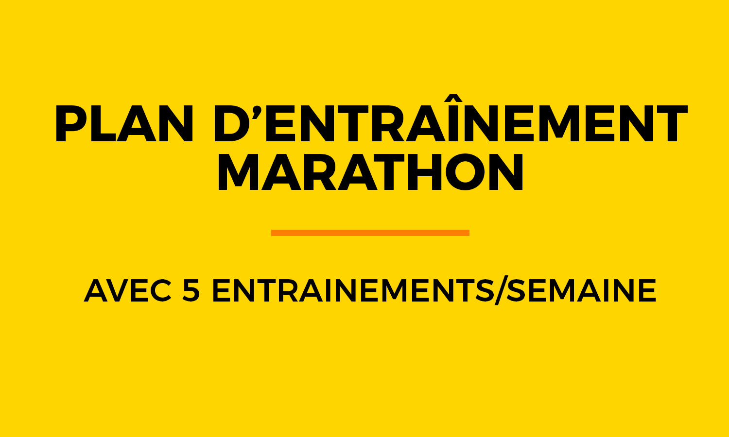 preparer un marathon pour debutant