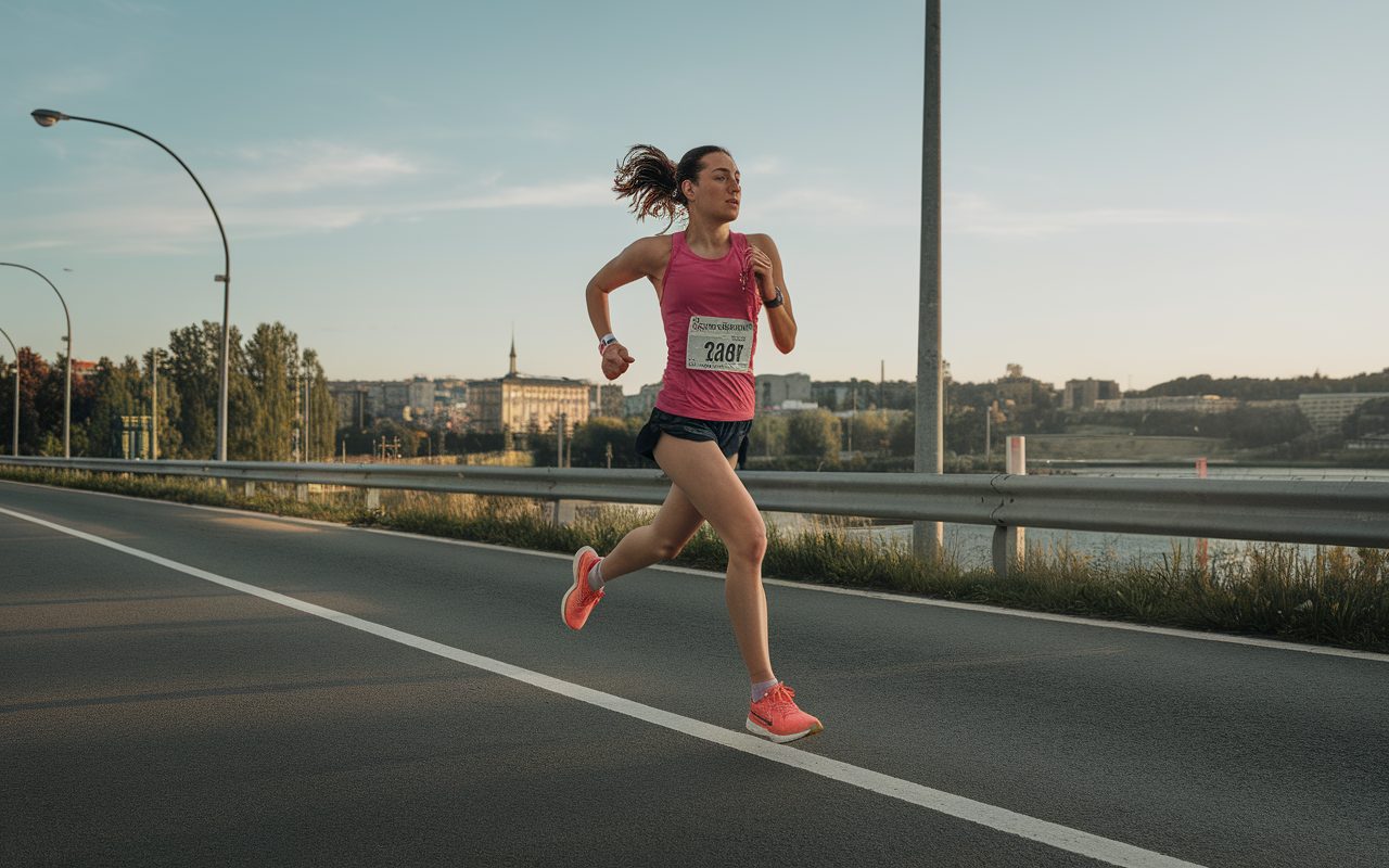 running addict semi marathon